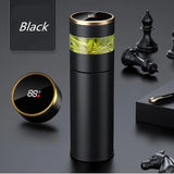 Thermos intelligent 450 ml avec infuseur et affichage de température, en acier inoxydable
