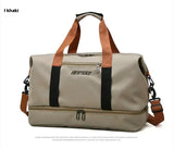 Sac de sport de voyage grande capacité, imperméable et portable.