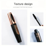 Mascara 4D noir – waterproof, longue tenue, anti-bavure, naturel, toute la journée 𝓑2𝓢