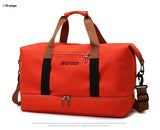 Sac de sport de voyage grande capacité, imperméable et portable.
