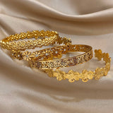 Bracelet manchette à fleurs en acier inoxydable 316L pour femmes, mode creuse florale esthétique Couple poignet empilé, bijoux cadeaux 𝓑2𝓢