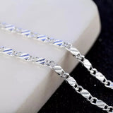 Collier Or Élégance 18K – Chaîne Classique Mixte