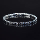 Bracelet Tennis Zircon Micro-Incrusté 4mm 2025
