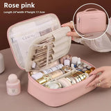 Sac de maquillage femme – portable, grande capacité, luxe 𝓑2𝓢