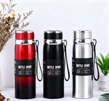 1L bouteille d'eau thermique garder la bouteille d'eau froide et chaude Thermos pour l'eau thé café flacons sous vide bouteille Thermos en acier inoxydable