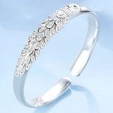 Bracelet Paon Argent 925 Élégant