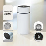 Thermos intelligent 200 ml avec affichage température, acier inoxydable