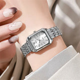 Montre Élégante Dorée Femme – Bracelet Acier Inoxydable 𝓑2𝓢