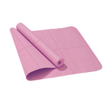 Tapis de yoga antidérapant en mousse confort 4 mm, idéal pour yoga et pilates