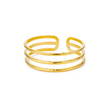 Bracelet Manchette Luxe Doré