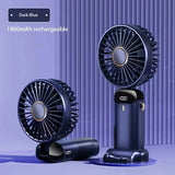 Ventilateur de cou portable USB 5 vitesses avec écran