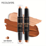 Stylo maquillage double embout – fond de teint & correcteur waterproof.