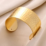 Bracelet Manchette Luxe Doré