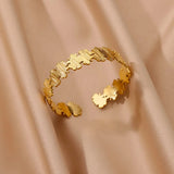 Bracelet Manchette Luxe Doré