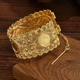 Bracelet Arabe Rétro Plaqué Or