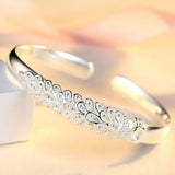 Bracelet Paon Argent 925 Élégant