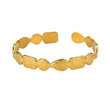 Bracelet Manchette Luxe Doré