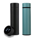 Bouteille d’eau intelligente en acier inoxydable avec affichage LCD, anti-fuite, garde chaud et froid.