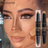 Stylo maquillage double embout – fond de teint & correcteur waterproof.