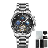 GLENAW – Automatische Herrenuhr, wasserdicht, luxuriös und Business-Mode
