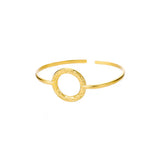 Bracelet Manchette Luxe Doré