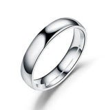 Bague 6mm en titane, simple, hypoallergénique – couple/mariage.