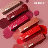 Feuchtigkeitsspendender Perlglanz-Lipgloss, 6 Nude-Töne, Spiegeleffekt