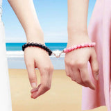 Bracelets magnétiques en forme de cœur pour couples 𝓑2𝓢
