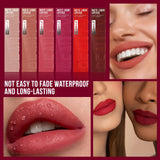 Feuchtigkeitsspendender Perlglanz-Lipgloss, 6 Nude-Töne, Spiegeleffekt