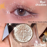 Fard à paupières scintillant longue tenue, effet brillant et lumineux, idéal pour les fêtes. 𝓑2𝓢