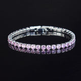 Bracelet Tennis Zircon Micro-Incrusté 4mm 2025