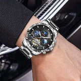 GLENAW – Automatische Herrenuhr, wasserdicht, luxuriös und Business-Mode