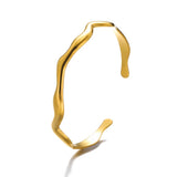Bracelet Manchette Luxe Doré