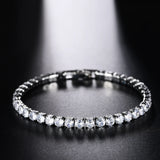 Bracelet Tennis Zircon Micro-Incrusté 4mm 2025