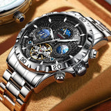 GLENAW – Automatische Herrenuhr, wasserdicht, luxuriös und Business-Mode