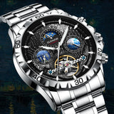 GLENAW – Automatische Herrenuhr, wasserdicht, luxuriös und Business-Mode