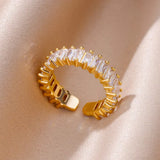 Bagues Anillos Or Zircone