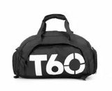 Sac de sport étanche et léger pour voyage et fitness.