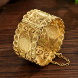 Bracelet Arabe Rétro Plaqué Or
