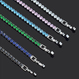 Bracelet Tennis Zircon Micro-Incrusté 4mm 2025
