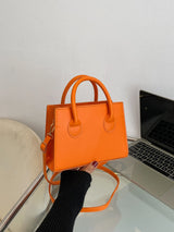 Sac bandoulière femme en cuir PU – grande capacité, style luxe décontracté.