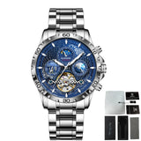 GLENAW – Automatische Herrenuhr, wasserdicht, luxuriös und Business-Mode