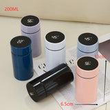 Thermos intelligent 200 ml avec affichage température, acier inoxydable