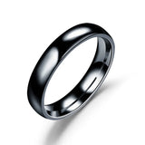 Bague 6mm en titane, simple, hypoallergénique – couple/mariage.