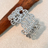 Bracelet Doré Vintage Motif Océan pour Femme 𝓑2𝓢