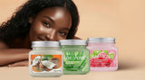 Gommage Corporel Naturel SUYARUN – Framboise, Aloe, Noix de Coco 𝓑2𝓢