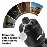 Bouteille sport BOLANY 750 ml, portable et transparente