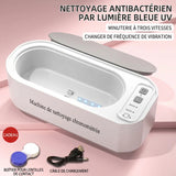250 mAh Ultraschallreiniger mit Timer – Brillen, Schmuck und Zahnbürsten.