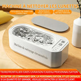 250 mAh Ultraschallreiniger mit Timer – Brillen, Schmuck und Zahnbürsten.